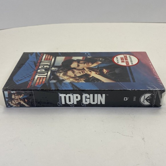 1996 Paramount SEALED VHS TOP GUN (1986) Tom Cruise Watermarks - Picture 7 of 9